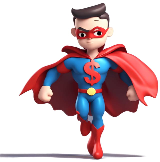 SuperHero comming to help find the best deal